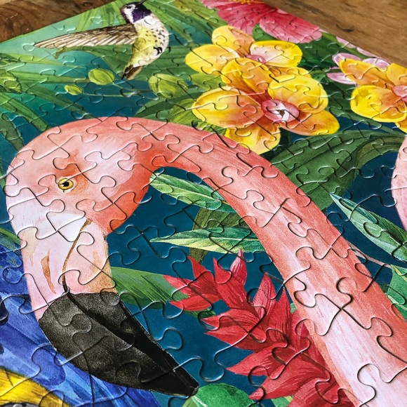 Bits and Pieces “Tropical Birds” 300 pc Puzzle - Picture 4 of 10